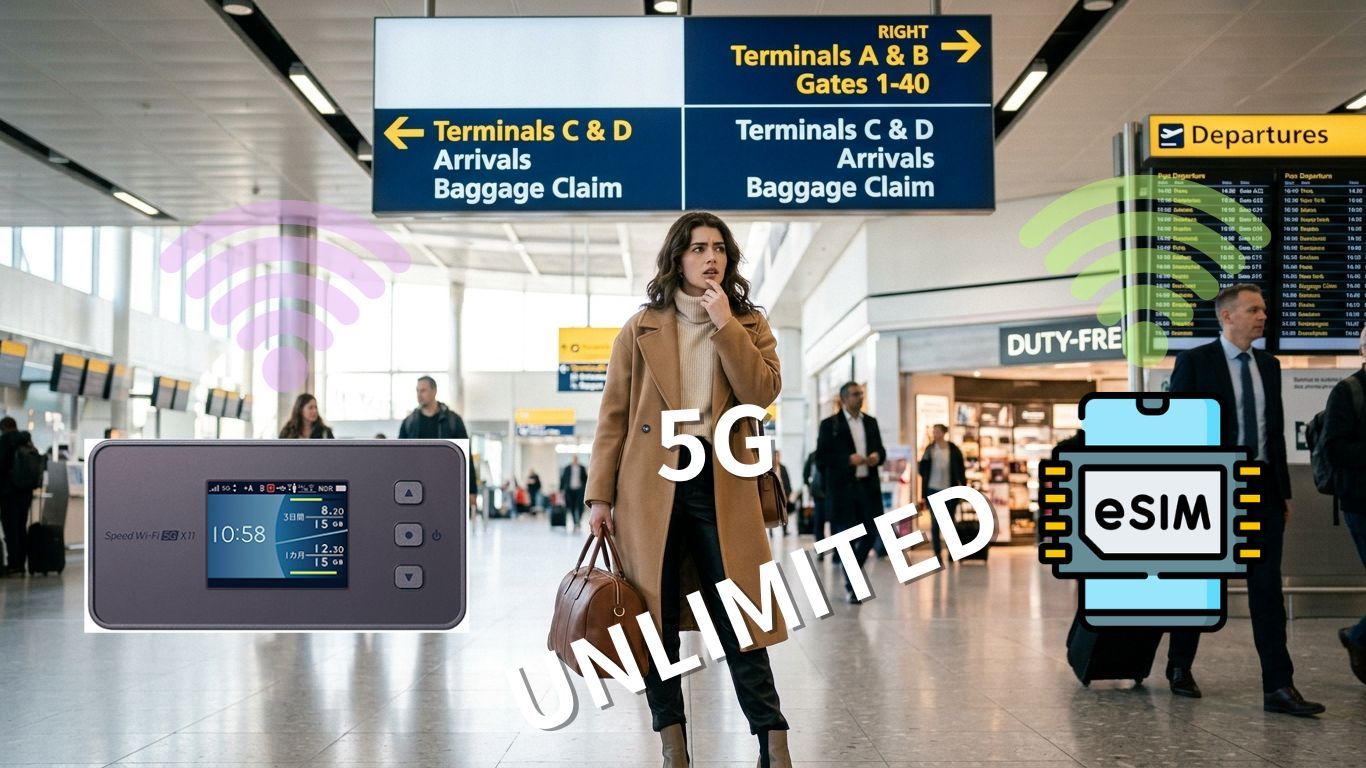 Staying Connected in Japan: Pocket Wi-Fi vs. eSIM vs. Physical SIM Explained