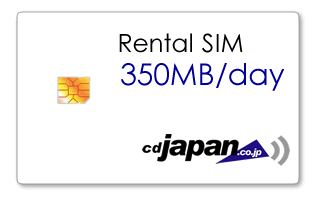 SIM card Retal Japan